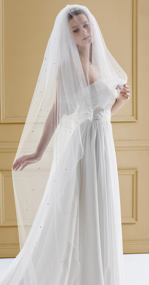 Emmerling Veil 21782- Pearls Handmade in Germany